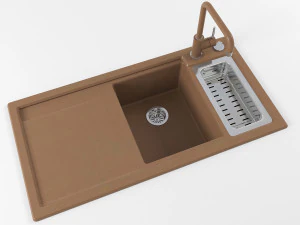 kitchen sink 07 3D Model