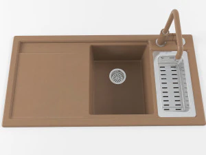 kitchen sink 07 3D Model
