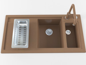 kitchen sink 07 3D 模型