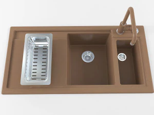 kitchen sink 07 3D Model