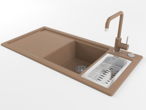 kitchen sink 07 3D 模型