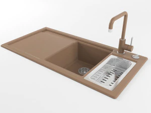 kitchen sink 07 3D Model