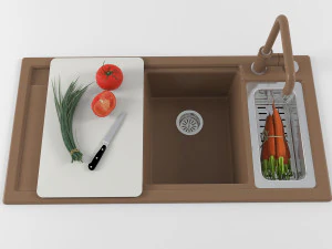 kitchen sink 07 3D Model