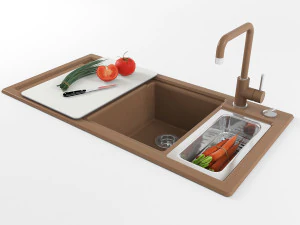 kitchen sink 07 3D Model