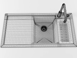 kitchen sink 07 3D Model