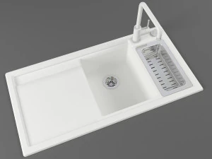 kitchen sink 08 3D Model