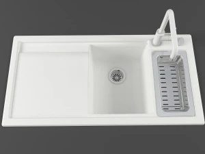 kitchen sink 08 3D Model