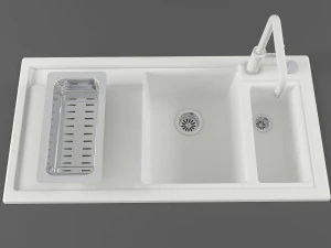 kitchen sink 08 3D Model
