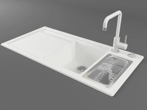 kitchen sink 08 3D Model