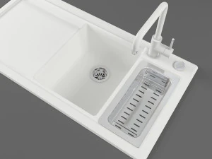 kitchen sink 08 3D Model
