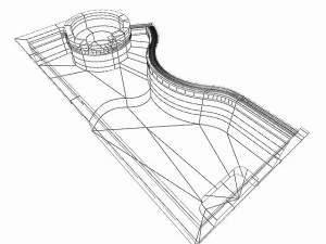 swimming pool2 3D Model