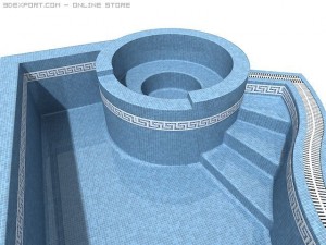 swimming pool2 Model 3D