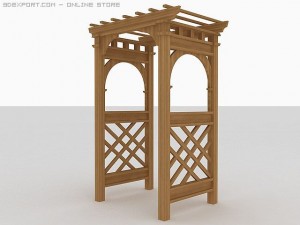 arbor set1 3D 模型