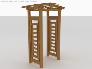 arbor set1 3D 模型