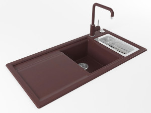 kitchen sink 09 3D Model