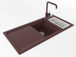 キッチンシンク09 3Dモデル