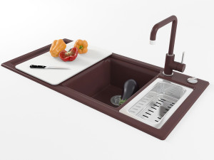 kitchen sink 09 Modelo 3D