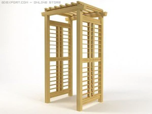 arbor trellis set2 3D Model
