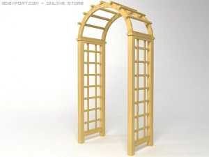 arbor trellis set2 3D Model