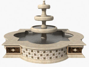 फव्वारा 05 3D मॉडल