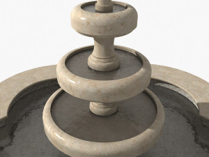 fountain 05 3D Модель