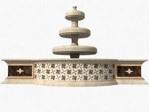 fountain 05 3D Модель