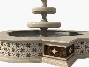 fountain 05 3D Модель
