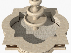 fountain 05 3D Модель