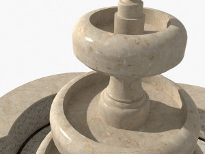 fountain 05 3D Модель