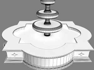 fountain 05 3D Модель
