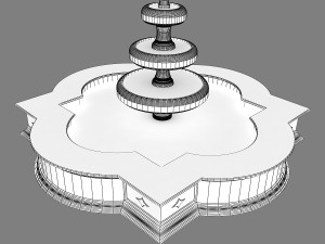 fountain 05 3D Модель