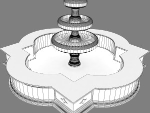 fountain 05 3D Модель