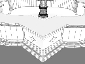 fountain 05 3D Модель