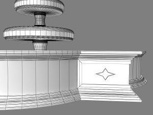 fountain 05 3D Модель