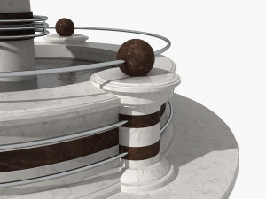 fountain 06 3D 모델