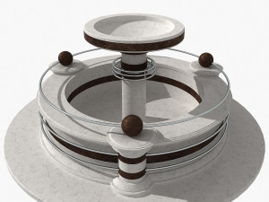 fountain 06 3D 모델