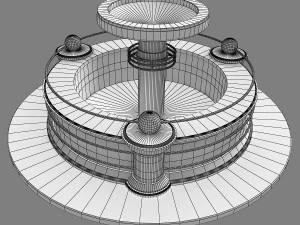 fountain 06 3D Model