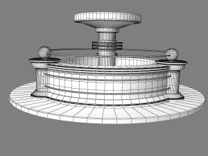fountain 06 3D 모델