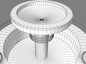 fountain 06 3D 모델