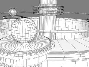 fountain 06 3D Model