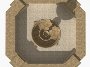 fountain 07 3D Model