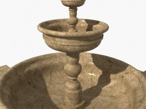 fountain 07 3Dモデル
