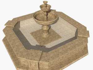 fountain 07 3D Model