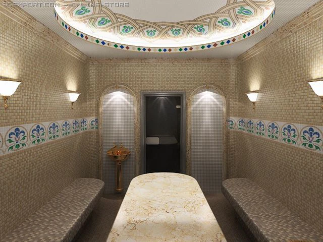 hamam2 3D Model .c4d .max .obj .3ds .fbx .stl .blend 
