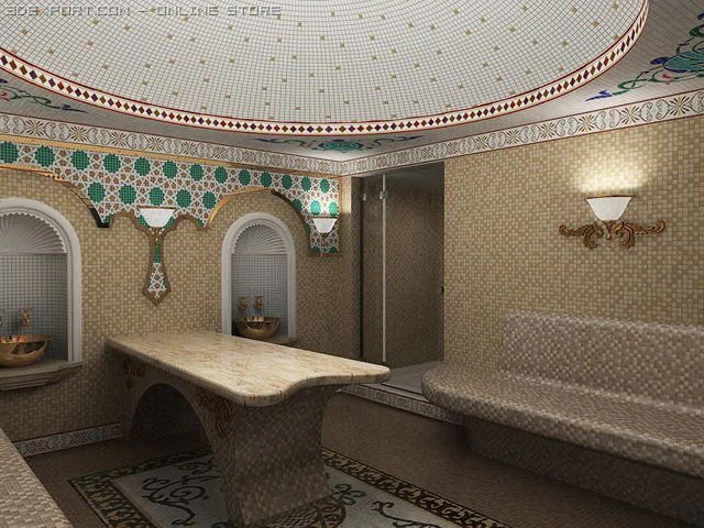 hamam3 3D Model .c4d .max .obj .3ds .fbx .stl .blend 