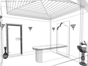 hamam6 Model 3D