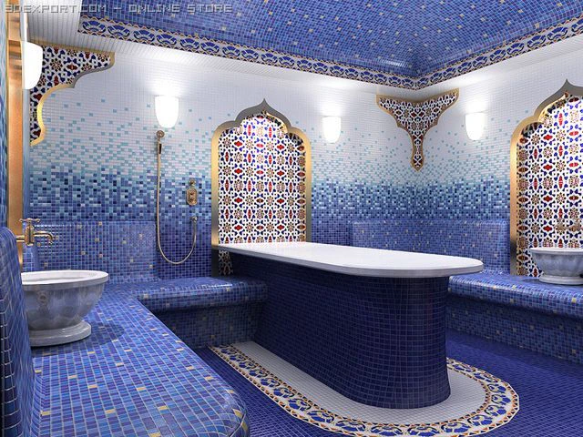 hamam8 3D Model .c4d .max .obj .3ds .fbx .stl .blend 