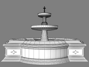 fountain 08 3D Model