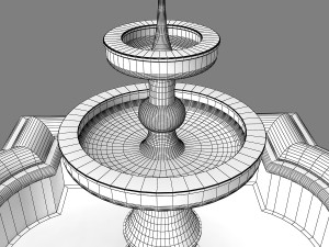fountain 08 3D Model