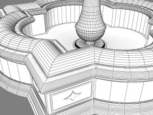 fountain 08 3D Model